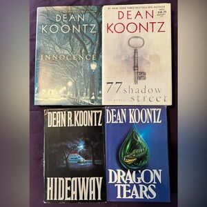 Dean Koontz Books - Hardcover